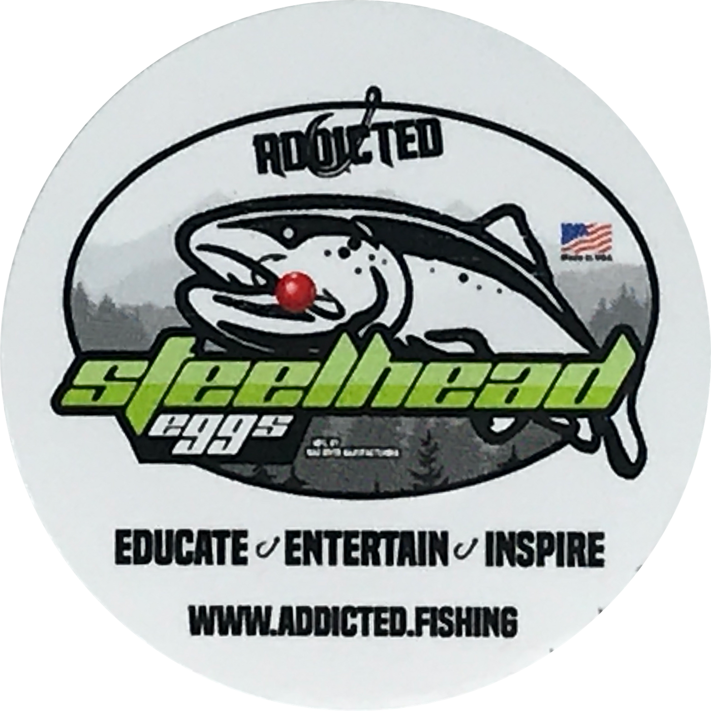 Clearwater Peach Trout & Steelhead Rubber Eggs