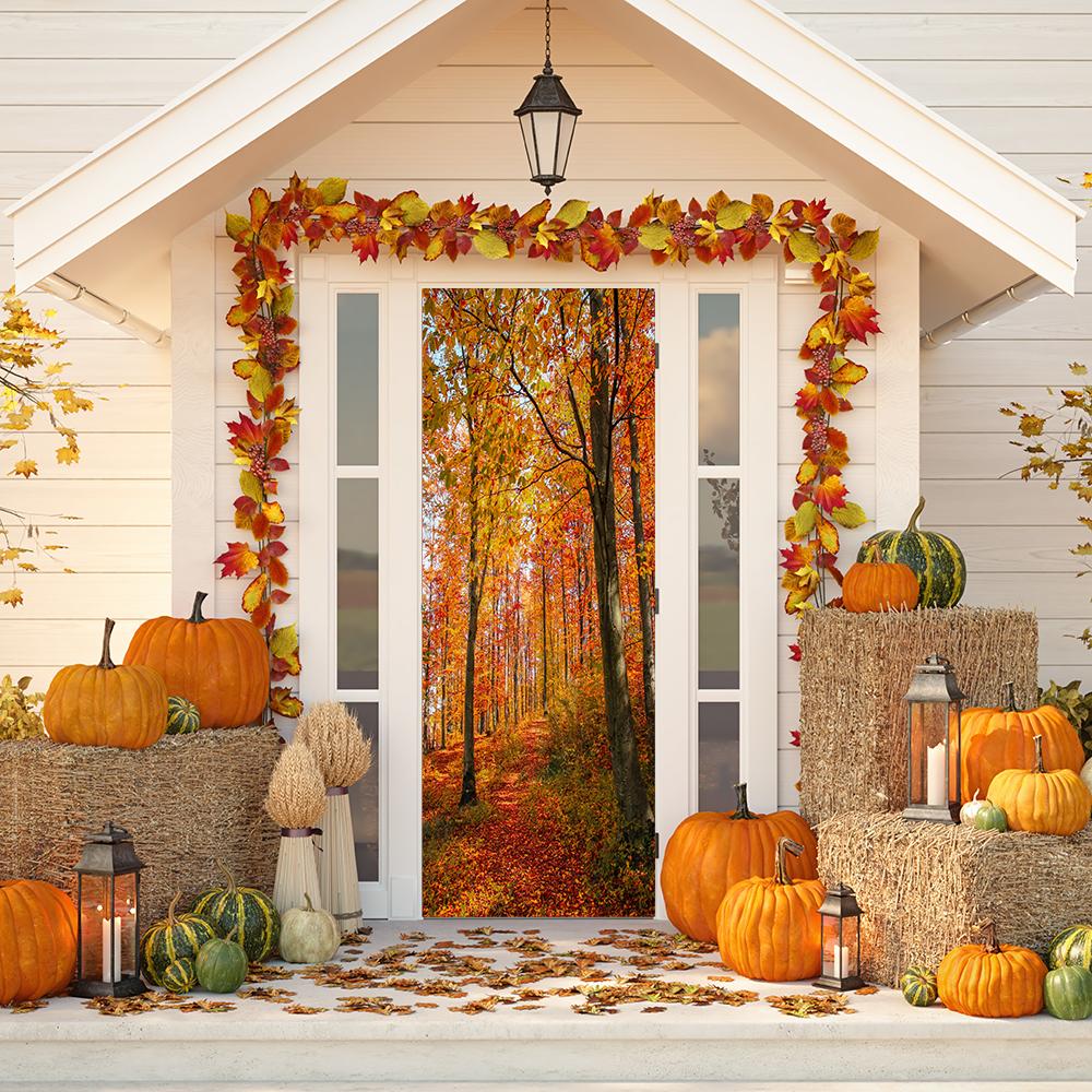 Fall Door Cover