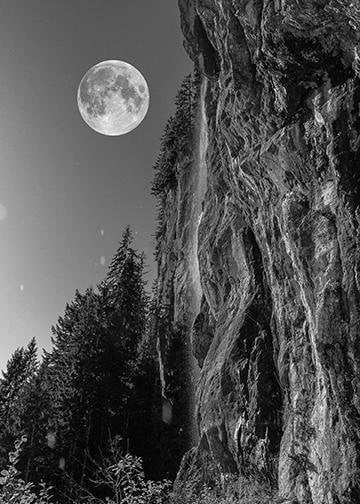 Moonlit Mountain