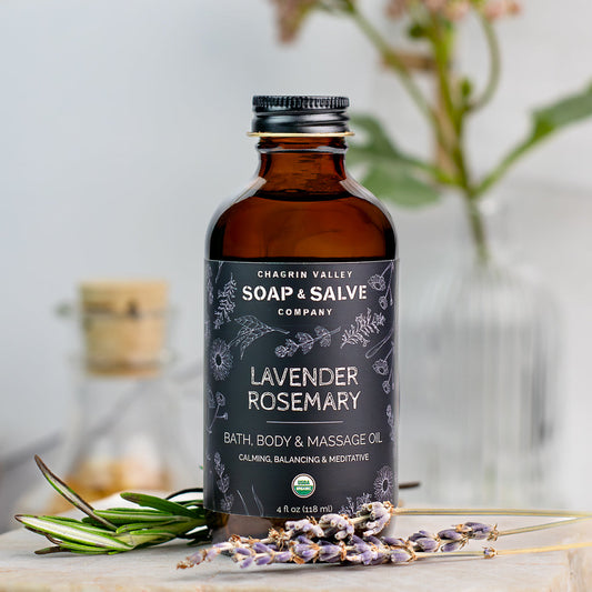 Bath & Body Oil: Lavender Rosemary