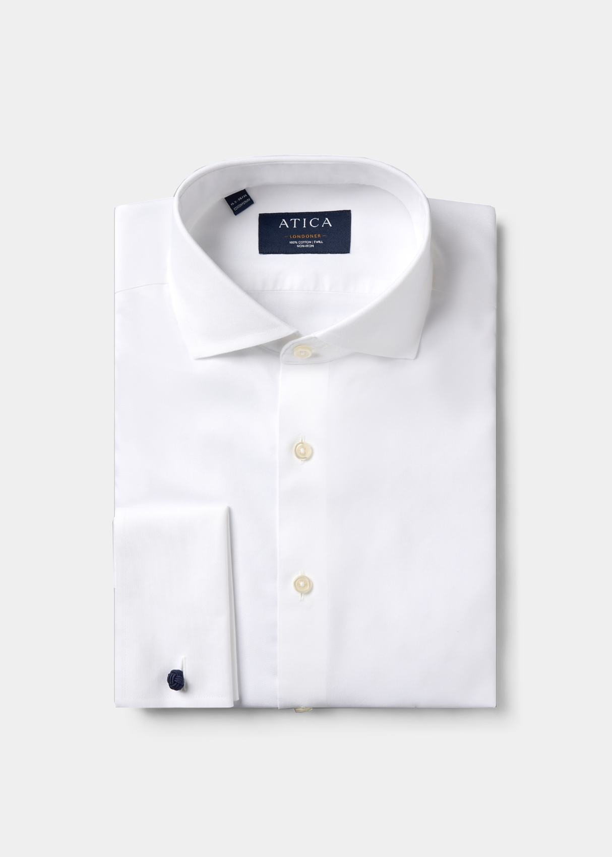 Londoner French Cuff White Shirt