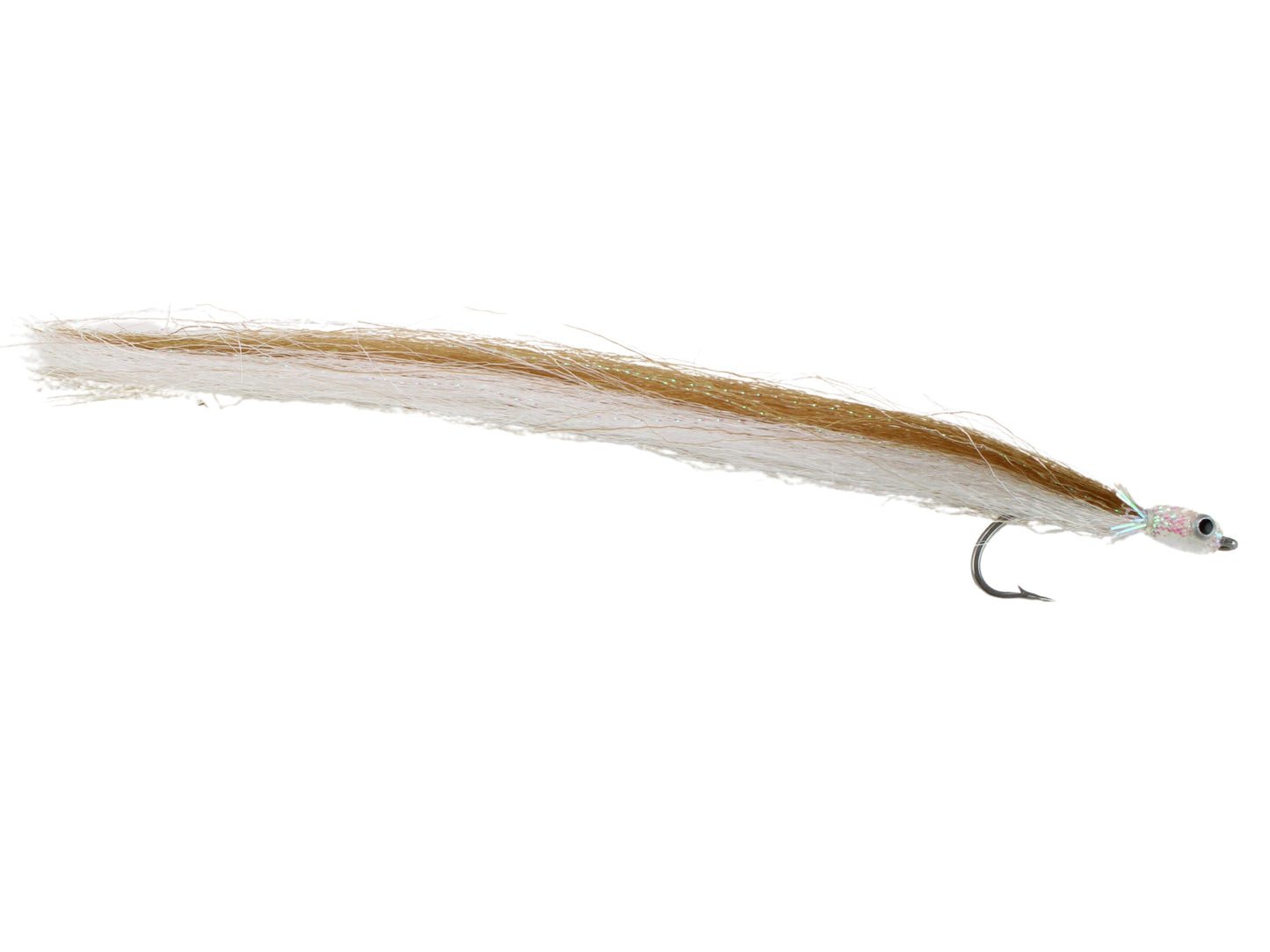 Long Tail Sand Eel, Size 1/0 | Brown | Qty. 3 | Wild Water Fly Fishing