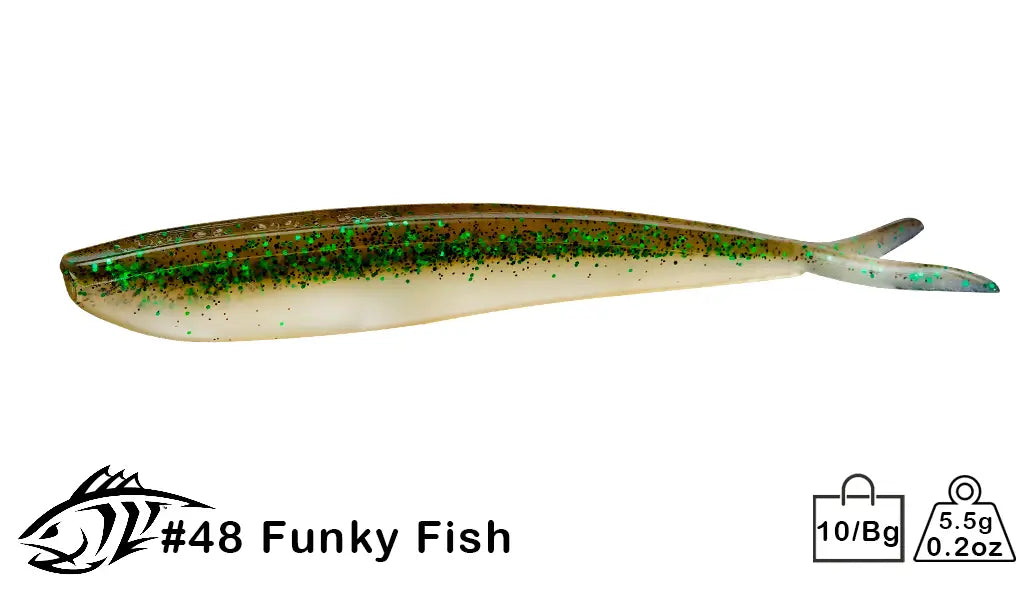 4" Fin-S Fish (Color #1-150)