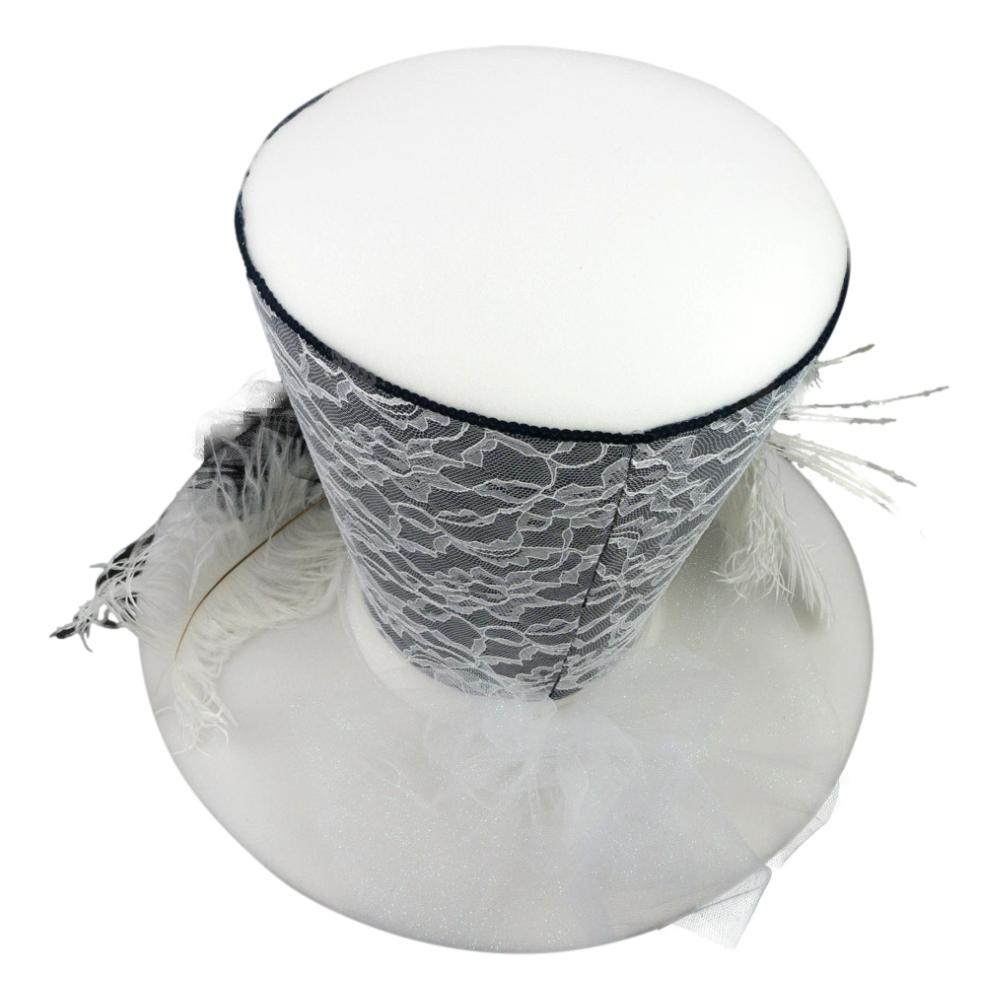 Luxurious Derby Wide Top Hat