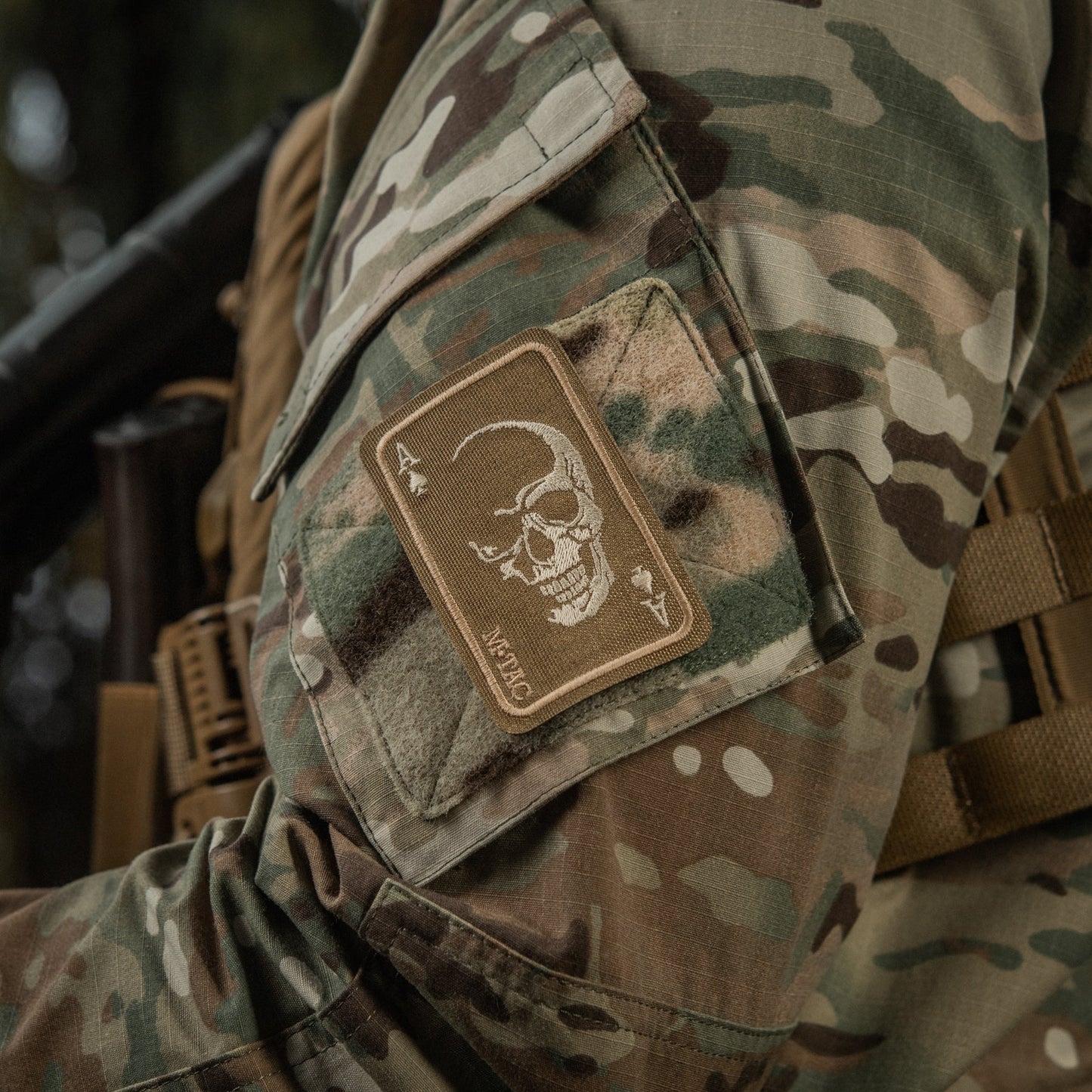 M-Tac Morale Patch Face of war