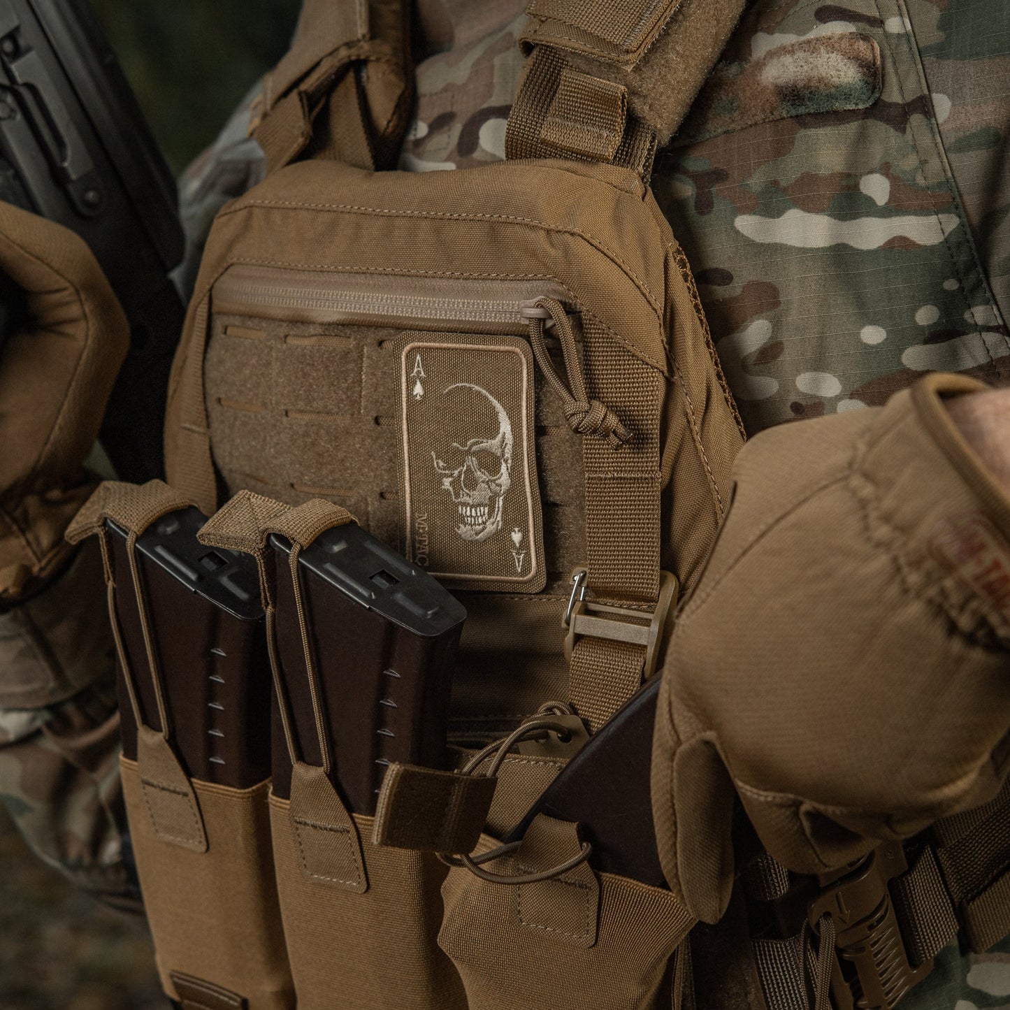 M-Tac Morale Patch Face of war