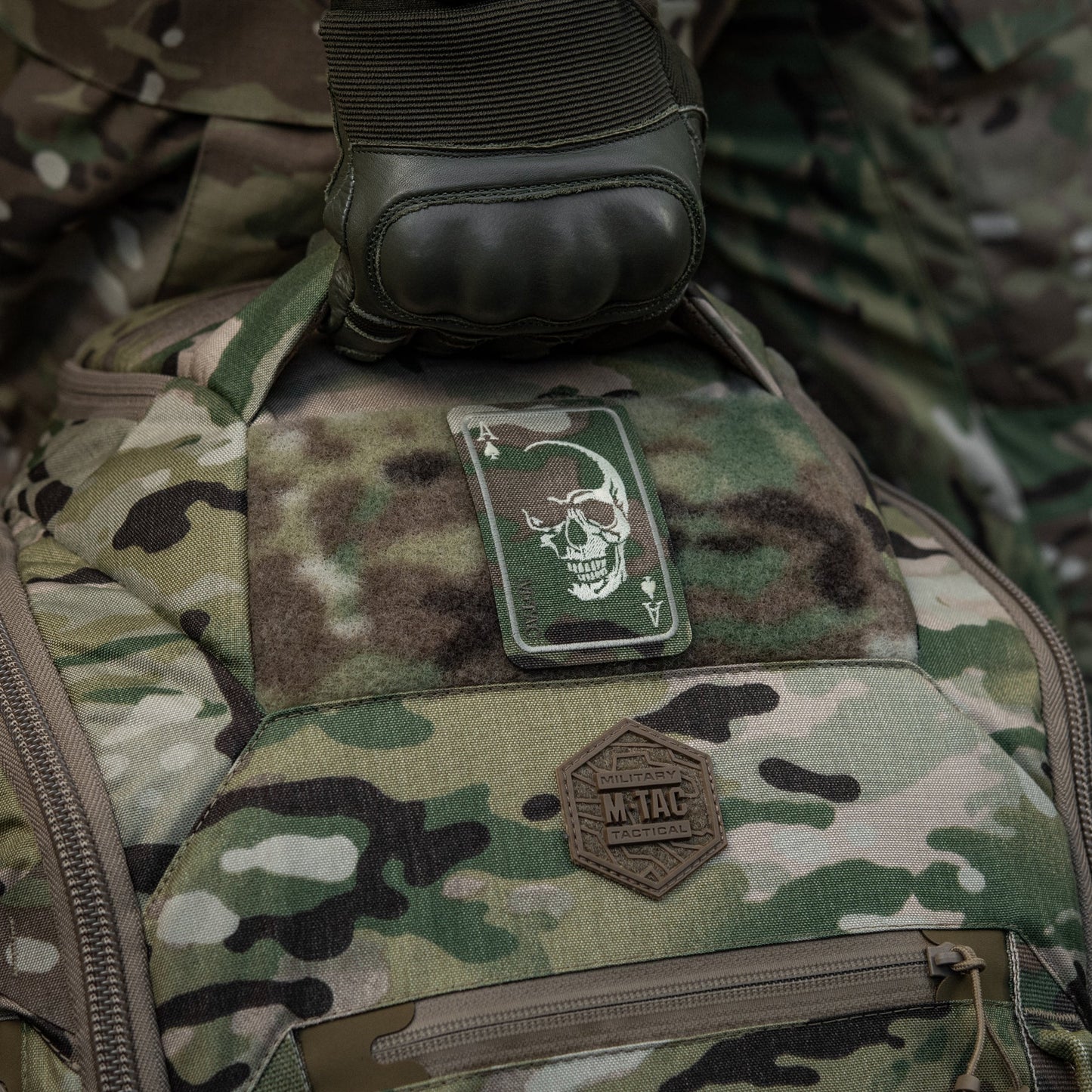 M-Tac Morale Patch Face of war