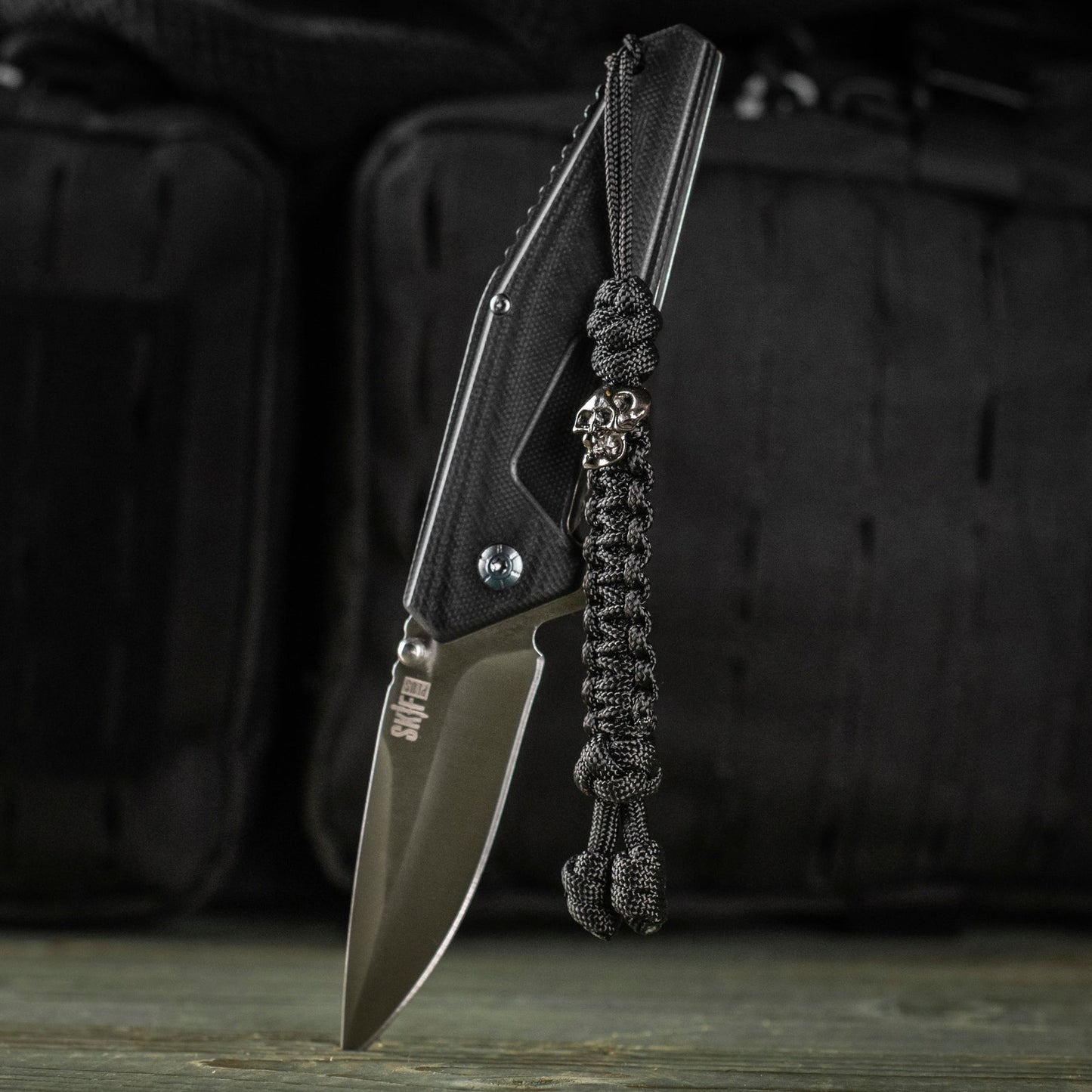 M-Tac Knife Lanyard Loopy Snake Skull