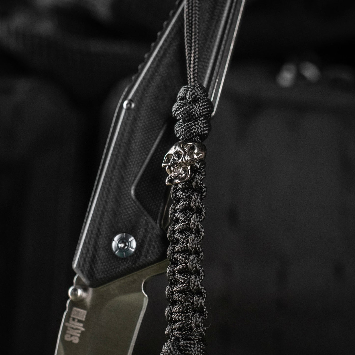 M-Tac Knife Lanyard Loopy Snake Skull