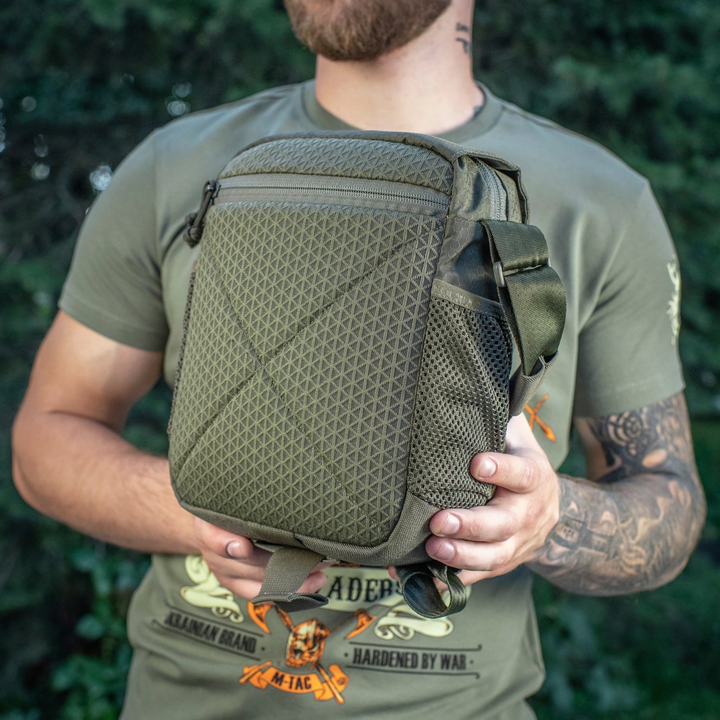 M-Tac Satellite Magnet Bag Elite Hex Black