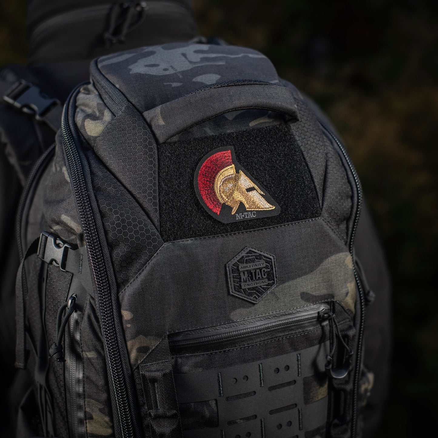 M-Tac Spartan Helmet Embroidered Patch