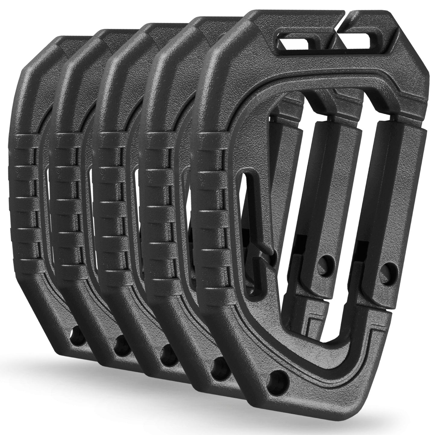 M-Tac Plastic Tactical Carabiners (Set of 5)