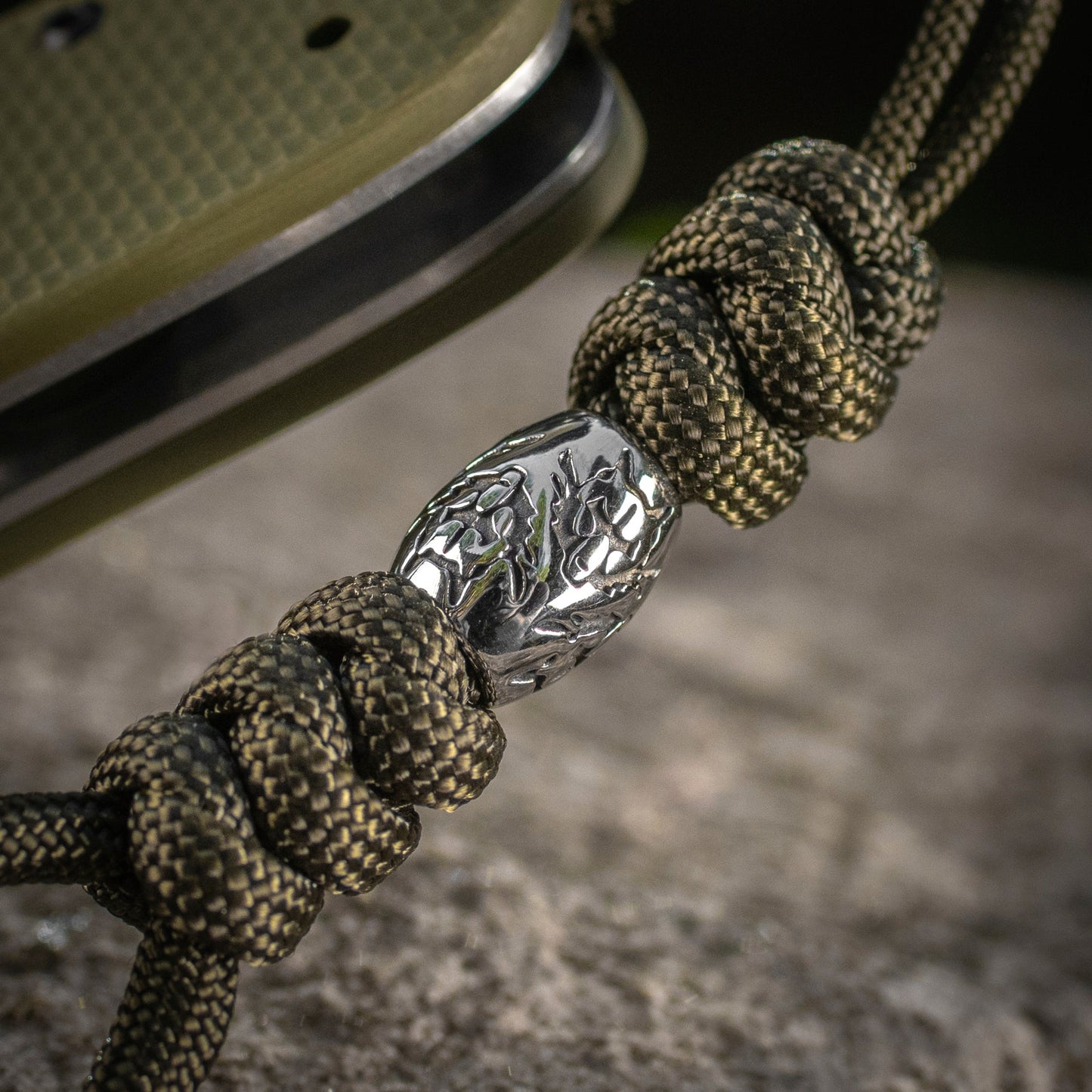 M-Tac Knife Lanyard Zeus Stainless Steel