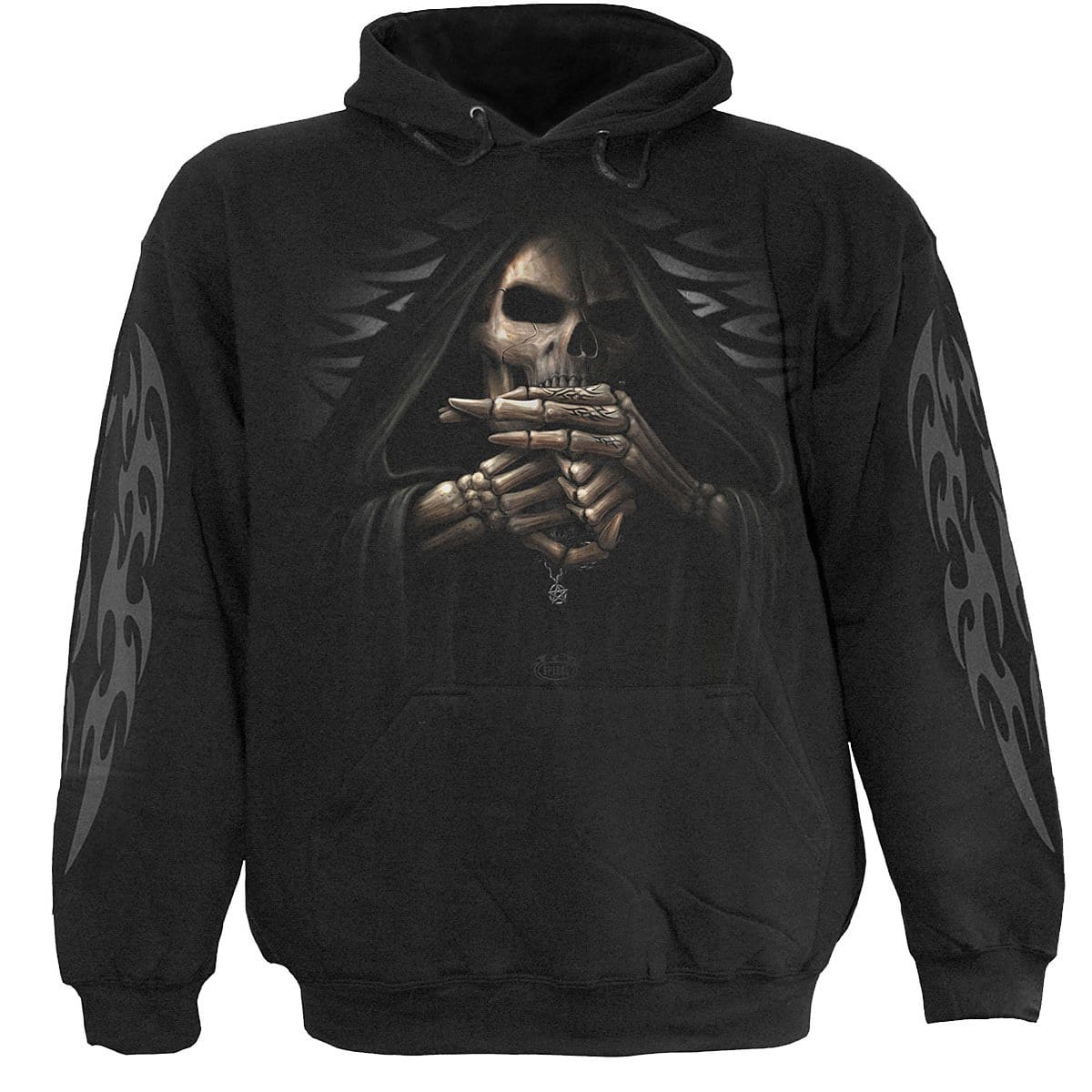 BONE FINGER - Hoody Black