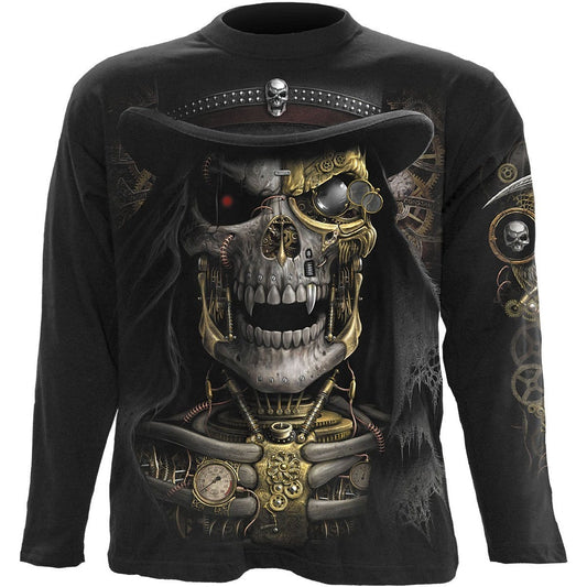 STEAM PUNK REAPER - Longsleeve T-Shirt Black