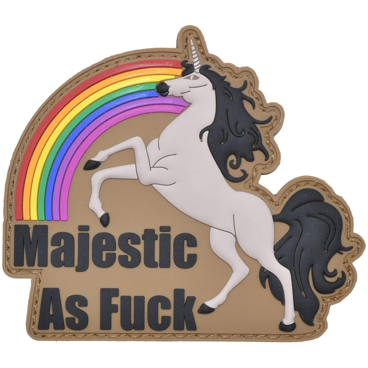 Majestic AF - 3.5 inch PVC Patch - Multiple Colors