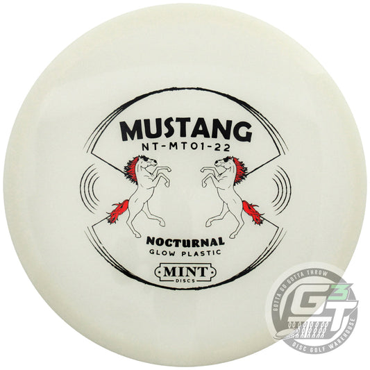 Mint Discs Glow Nocturnal Mustang Midrange Golf Disc