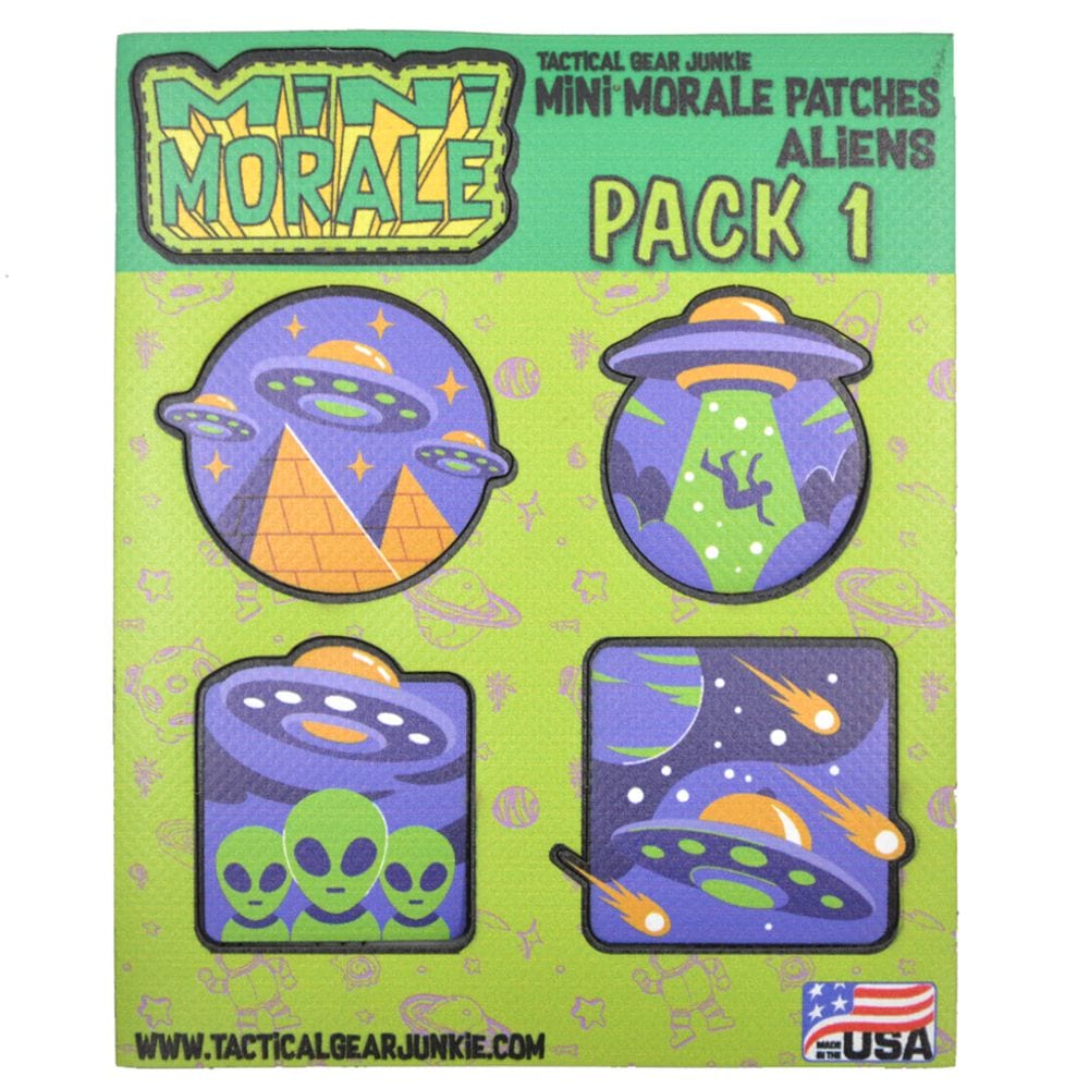 Mini Morale - Alien Patch Pack 1