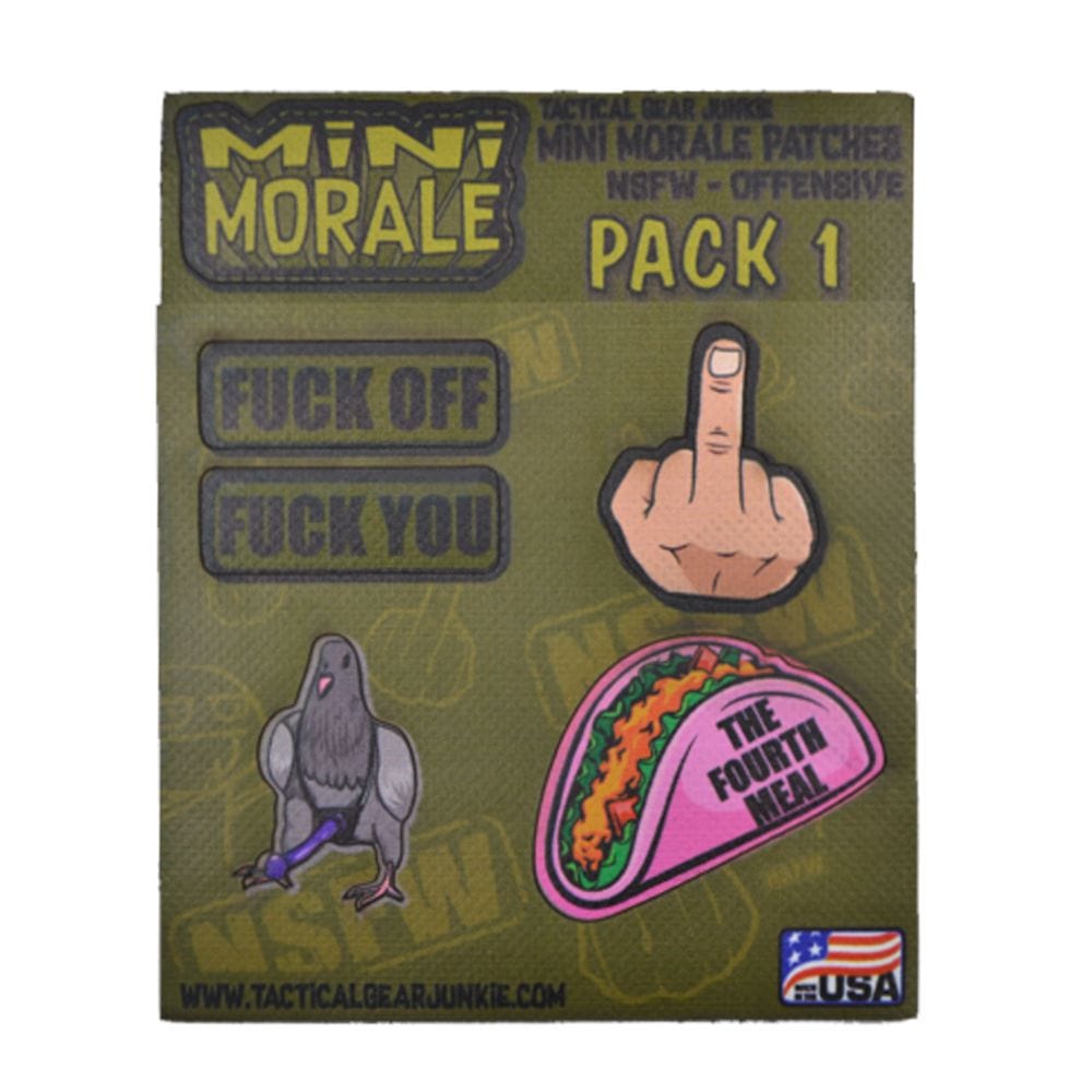 Mini Morale - NSFW Offensive Patch Pack 1