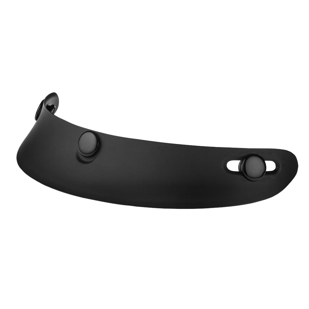 Mini Scoop Visor- Dull Black