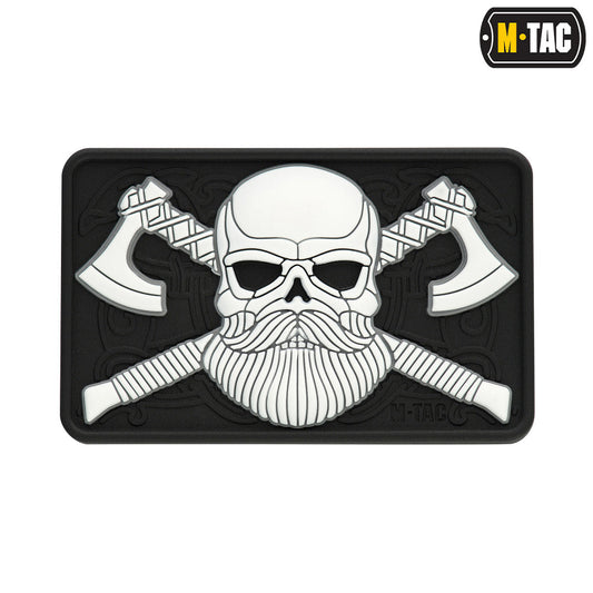 M-Tac Bearded Skull with Axes 3D PVC