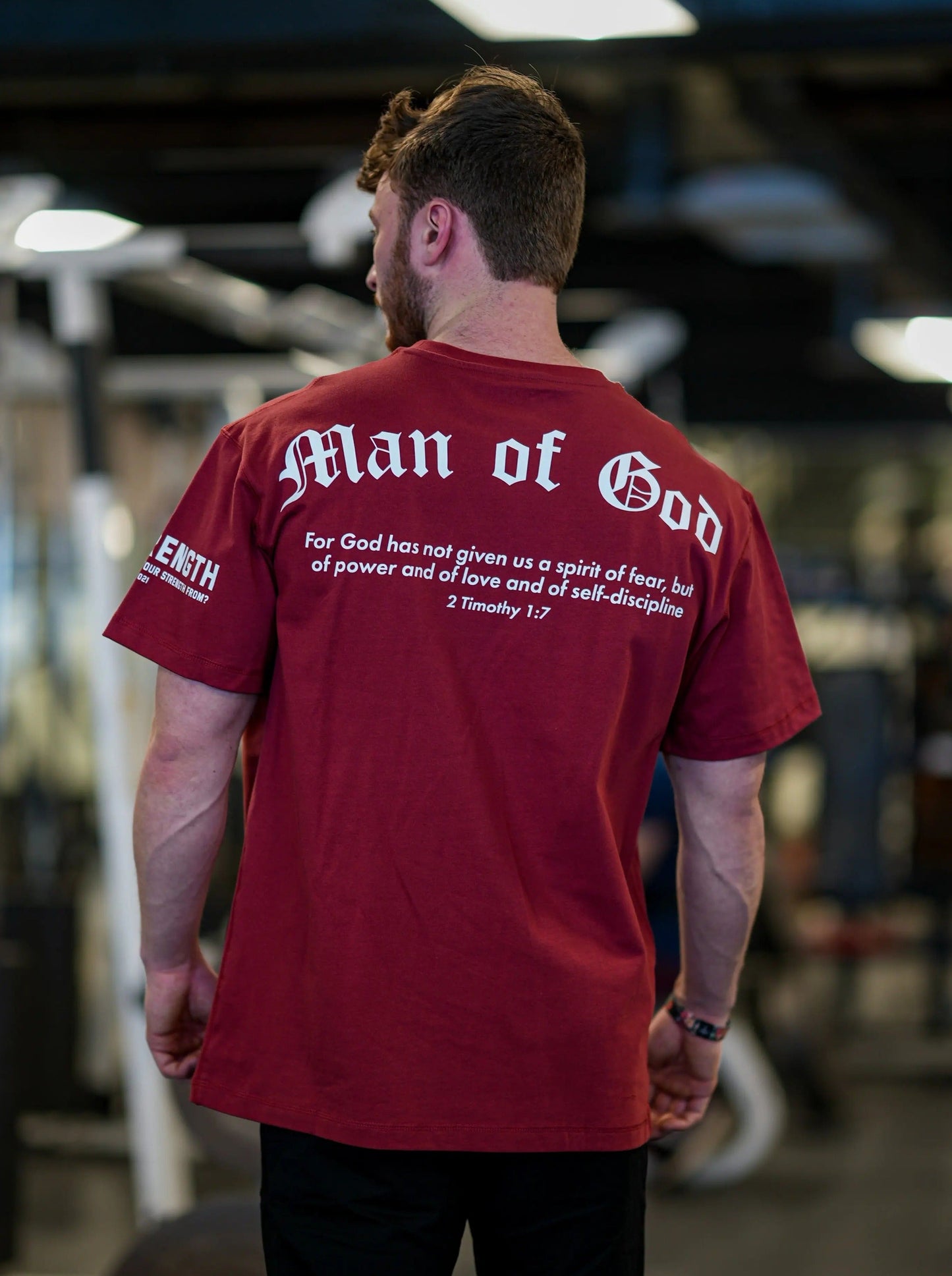 Man of God Oversized Tee