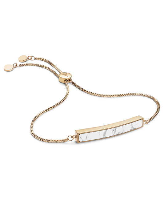 Marble Bar Bracelet - Gold