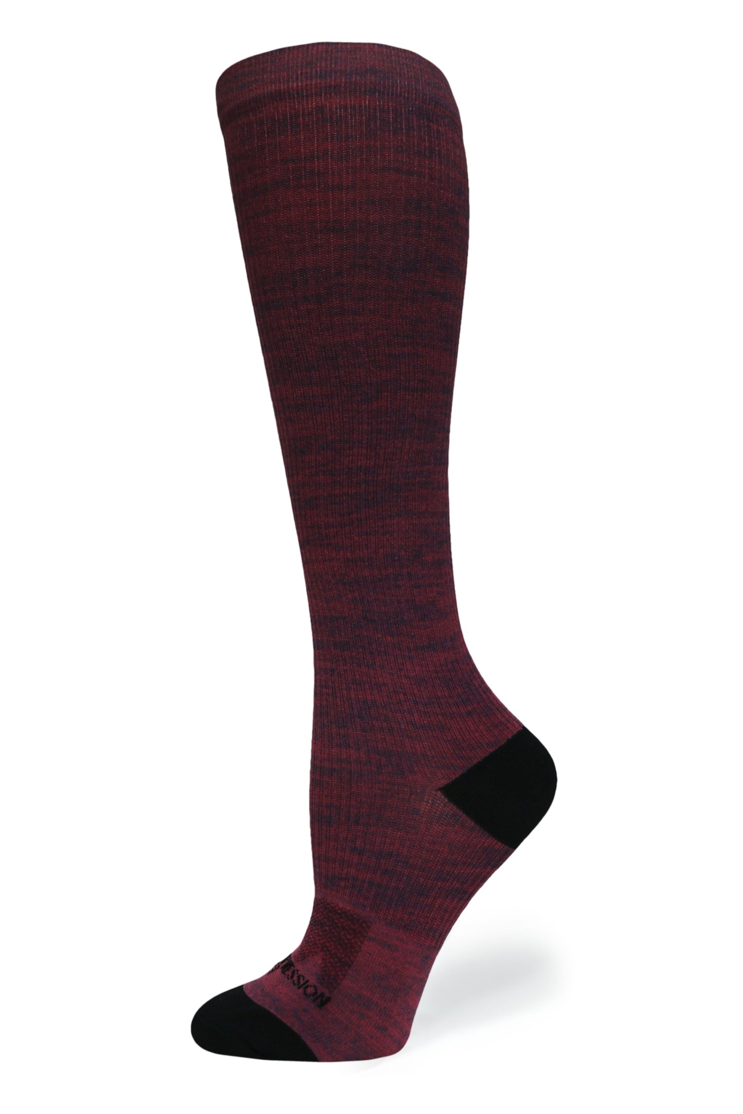 Maroon Heather - (Standard & Extra Wide)