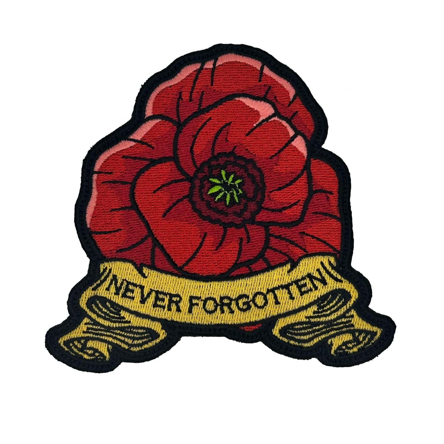 'Never Forgotten' Poppy - May 2023 POTM - 4 inch Patch - LIMITED EXTENSION