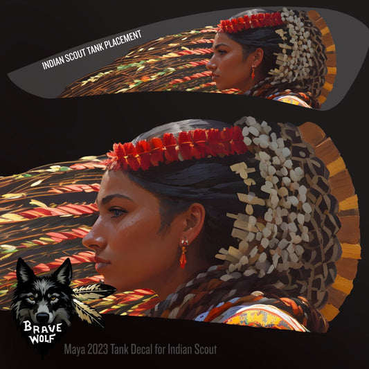 Maya-2023 - Indian Scout Tank Decal-Color