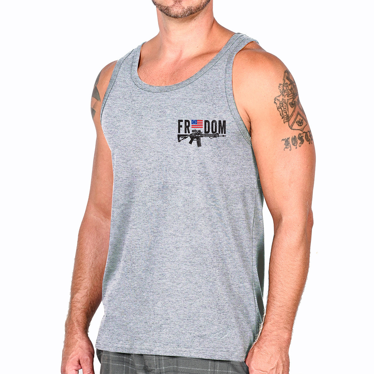 Men's Freedom Stick Patriotic 2A Tank Top