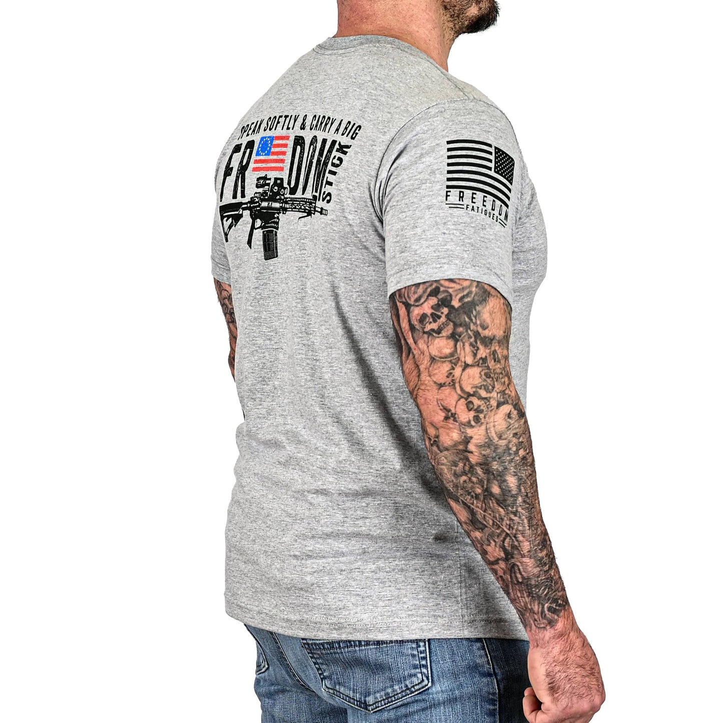 Men's Freedom Stick Patriotic 2A T-Shirt