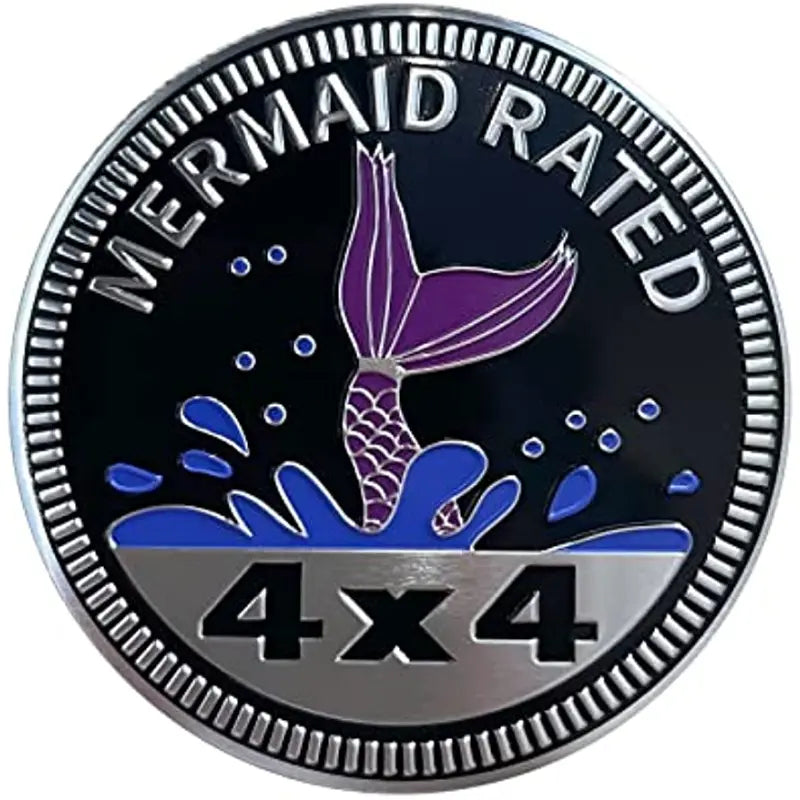 Mermaid Rated Badge