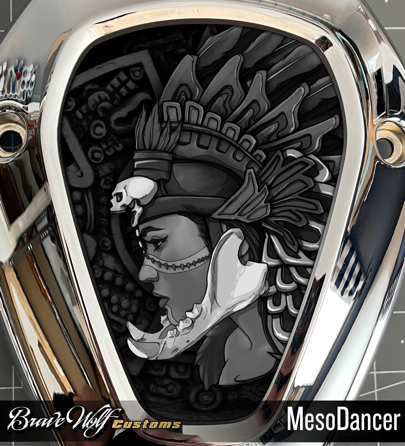 Challenger V-Cover Decal - MesoDancer