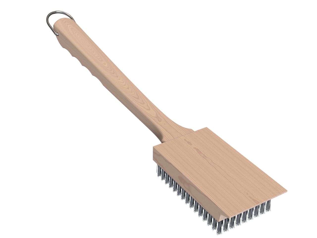 Coleman® Revolution™ 18" Grill Brush with Wood Handle