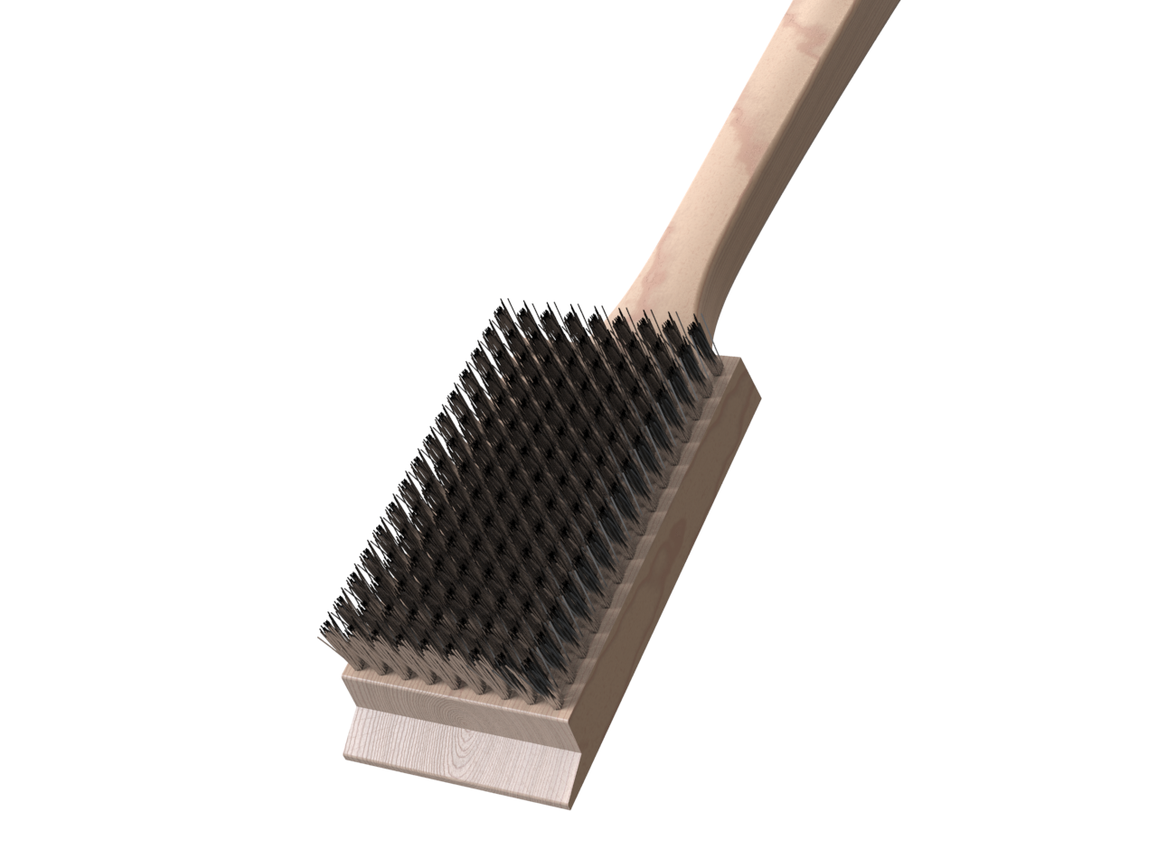 Coleman® Revolution™ 18" Grill Brush with Wood Handle