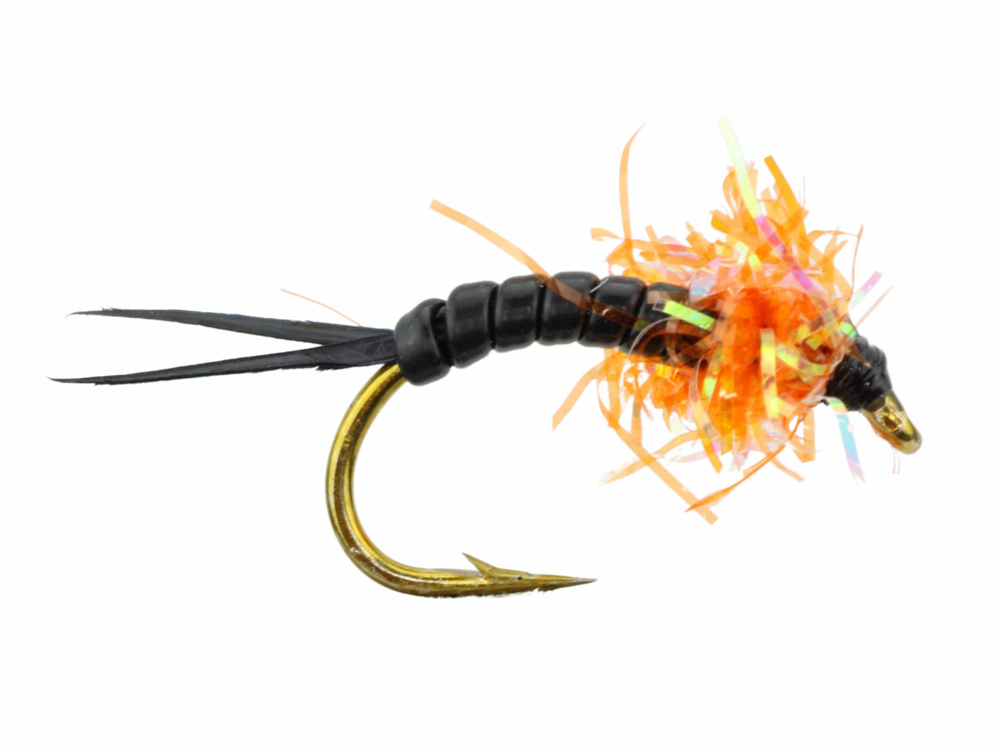 Estaz Stonefly, Size 6 | Metallic Orange | Qty. 6 | Wild Water Fly Fishing