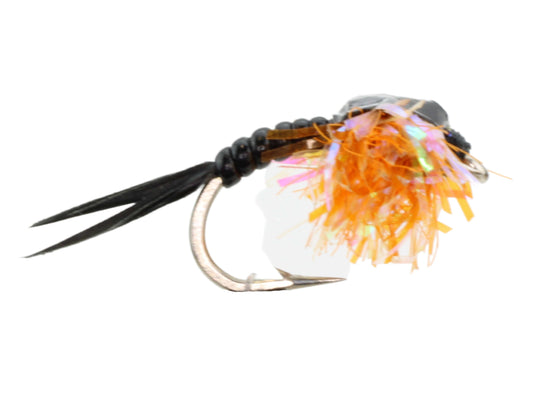 Estaz Stonefly, Size 12 | Metallic Orange | Qty. 6 | Wild Water Fly Fishing