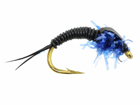 Estaz Stonefly, Size 6 | Metallic Royal Blue | Qty. 6 | Wild Water Fly Fishing