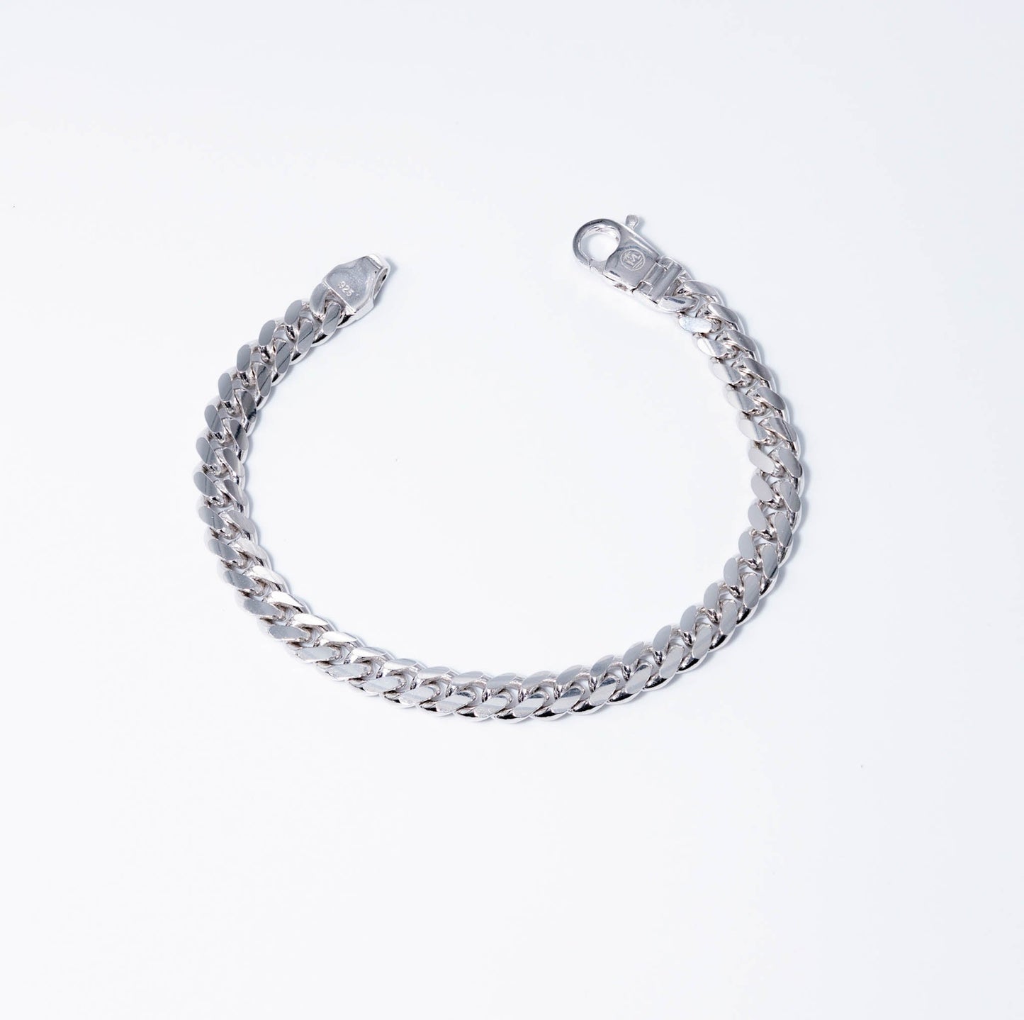 Silver Miami Cuban Bracelet 7mm