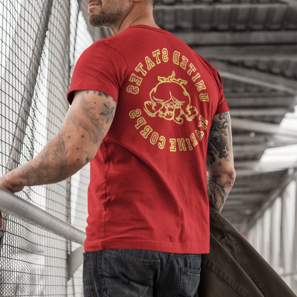 Retro USMC Bulldog T-Shirt