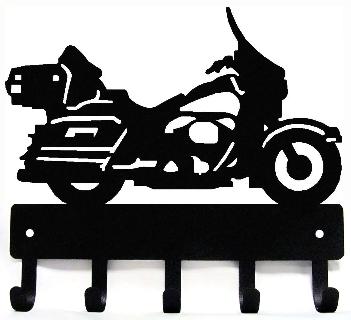 Motorcycle #03 Touring Style Key Rack with 5 Hooks