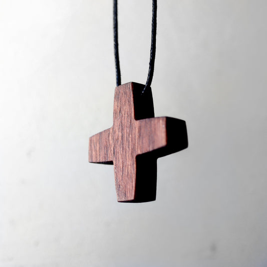 Walnut Cross Necklaces