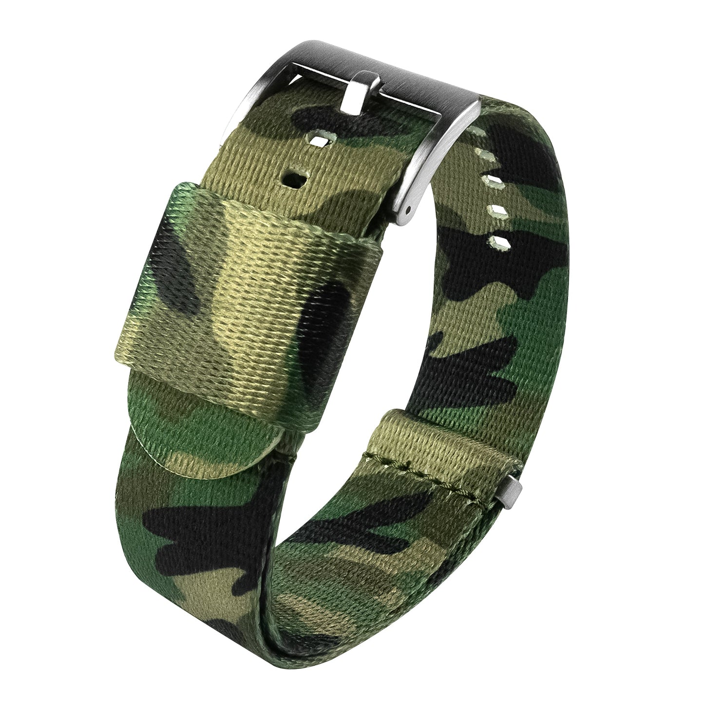 Classic Camouflage Elite Nylon NATO® Style Watch Band (18mm, 20mm, 22mm, 24mm SALE)