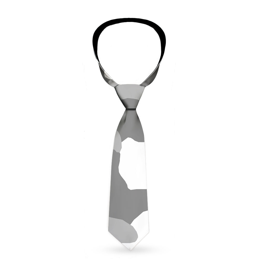 Buckle-Down Necktie - Camo White