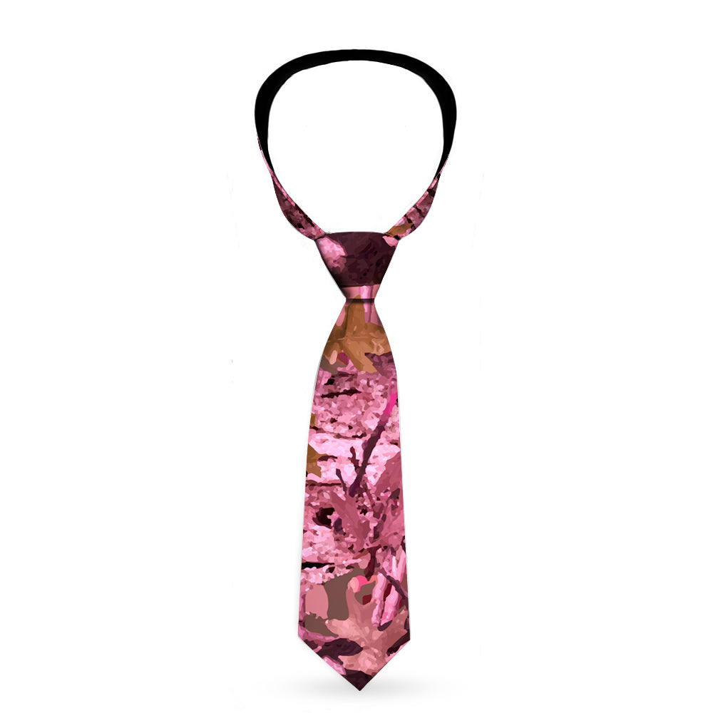 Buckle-Down Necktie - Hunting Camo Pinks