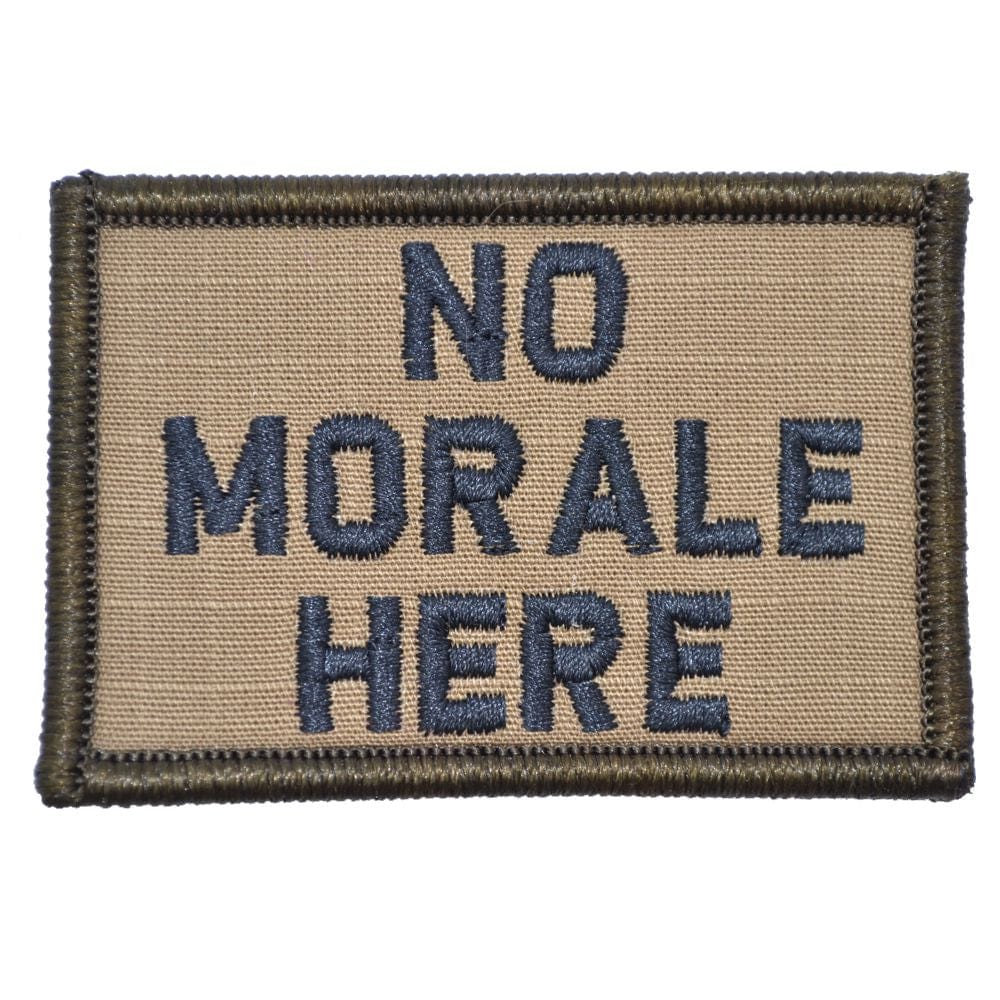 No Morale Here - 2x3 Patch