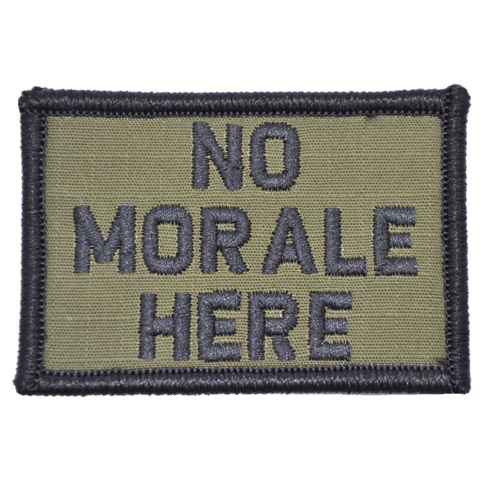 No Morale Here - 2x3 Patch