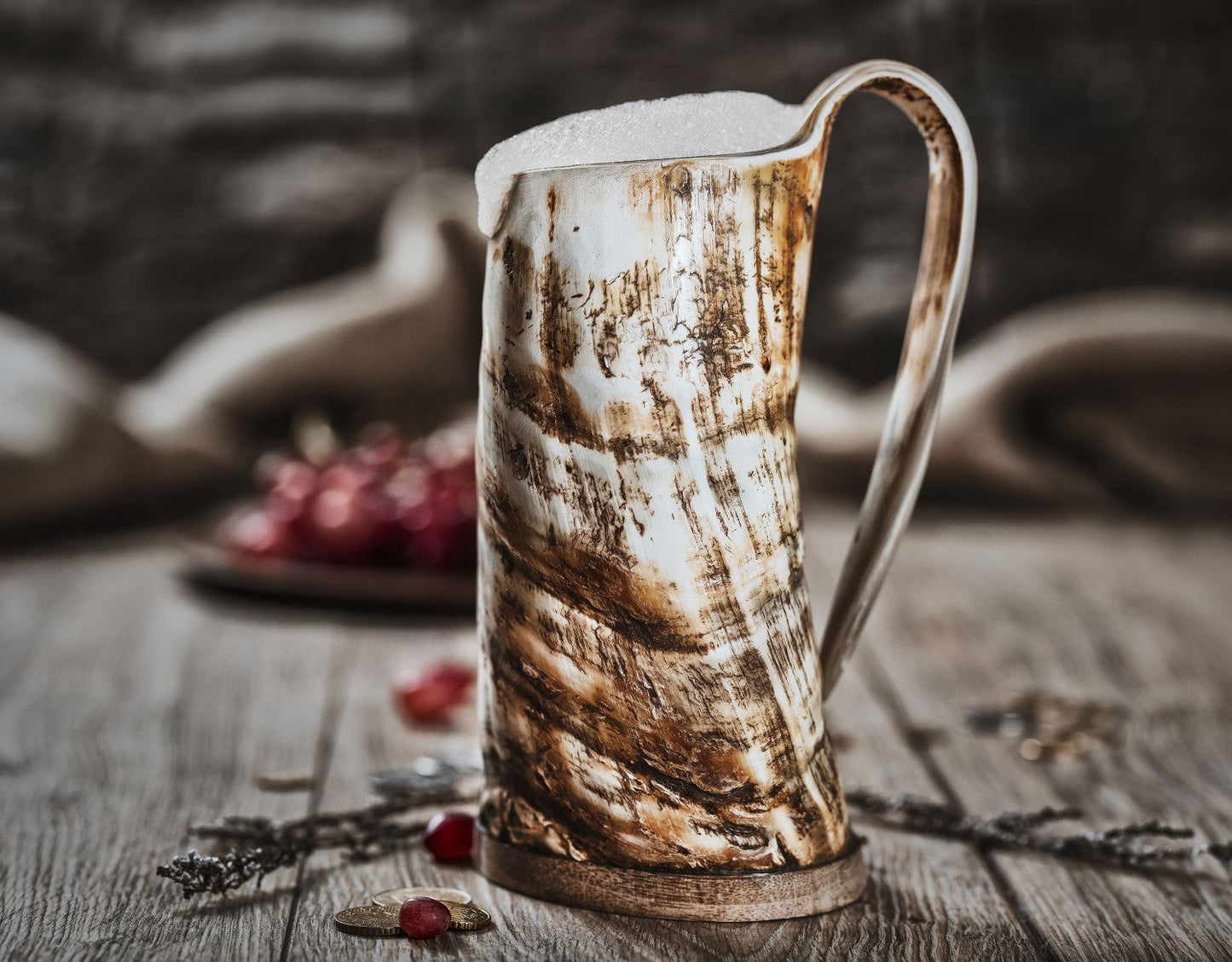 Horn Tankard Mug