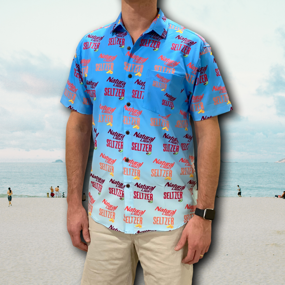 Super Stretch  ***NATTY SELTZER***  Hawaiian Shirt